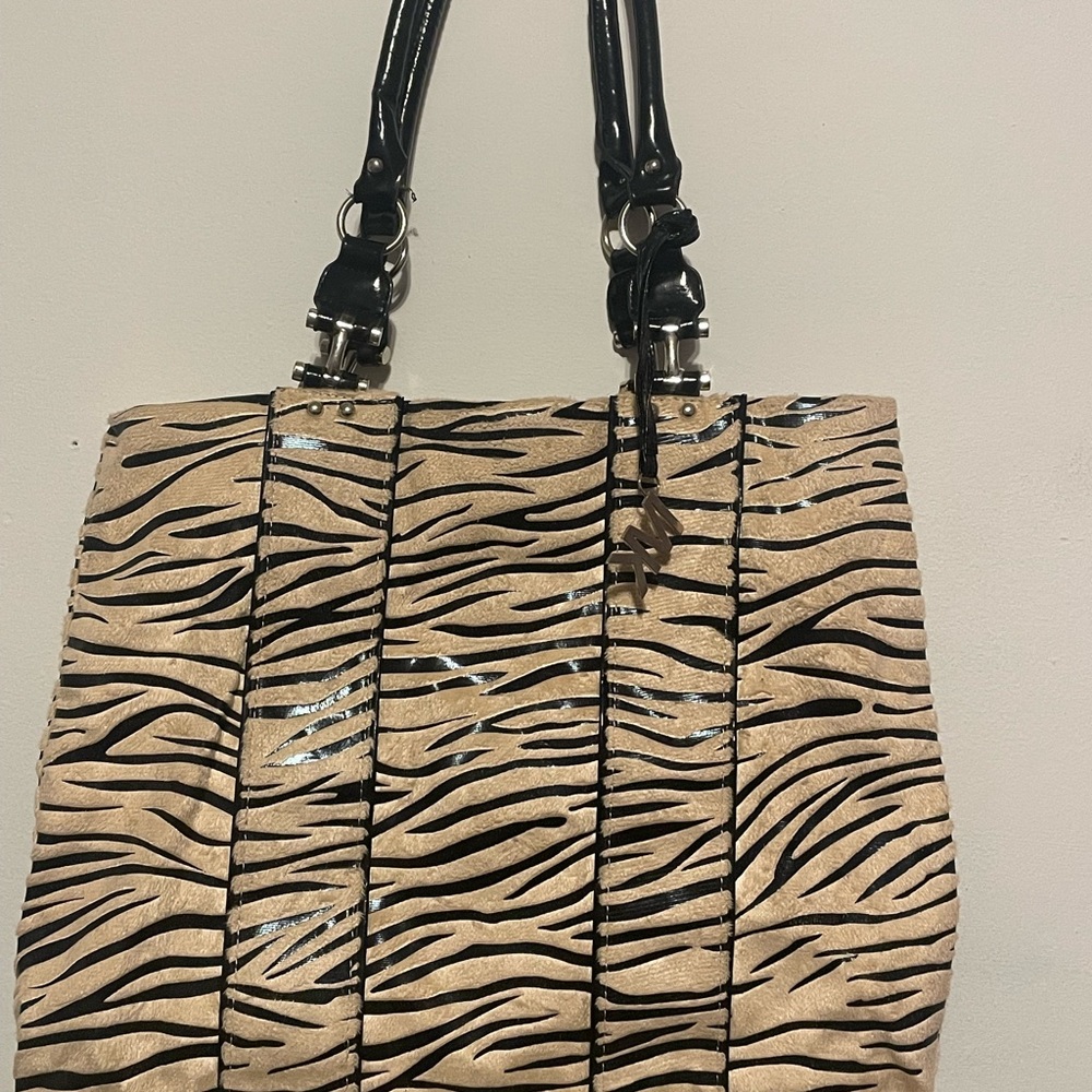 Mary Kay Leopard “Furry” Print Purse/Laptop Bag